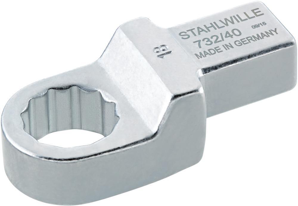 Einsteck-Ringschlüssel 13mm 9x12mm STAHLWILLE