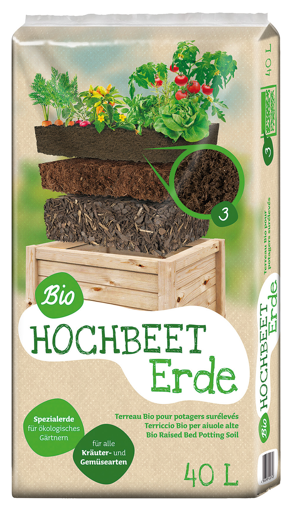 Bio-Hochbeeterde 40L