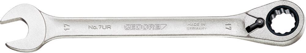 Maulschlüssel mit Ringratsche umschaltbar 15mm GEDORE