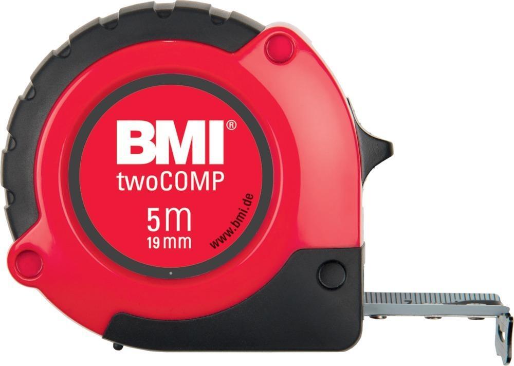 Taschenbandmaß twoCOMP M 5mx19mm BMI
