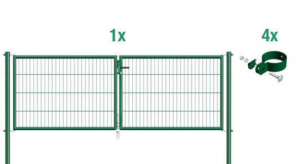 Tor-Set Einstab-Matte