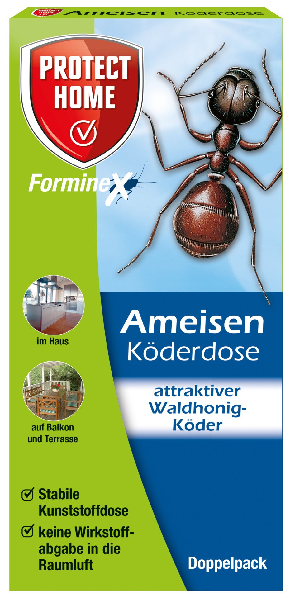 Forminex Ameisen Köderdose, Doppelpack