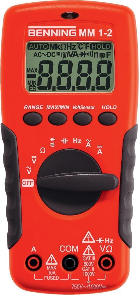 EDE GmbH ELC Logistik-Center Digital-Multimeter MM 1-2 Benning