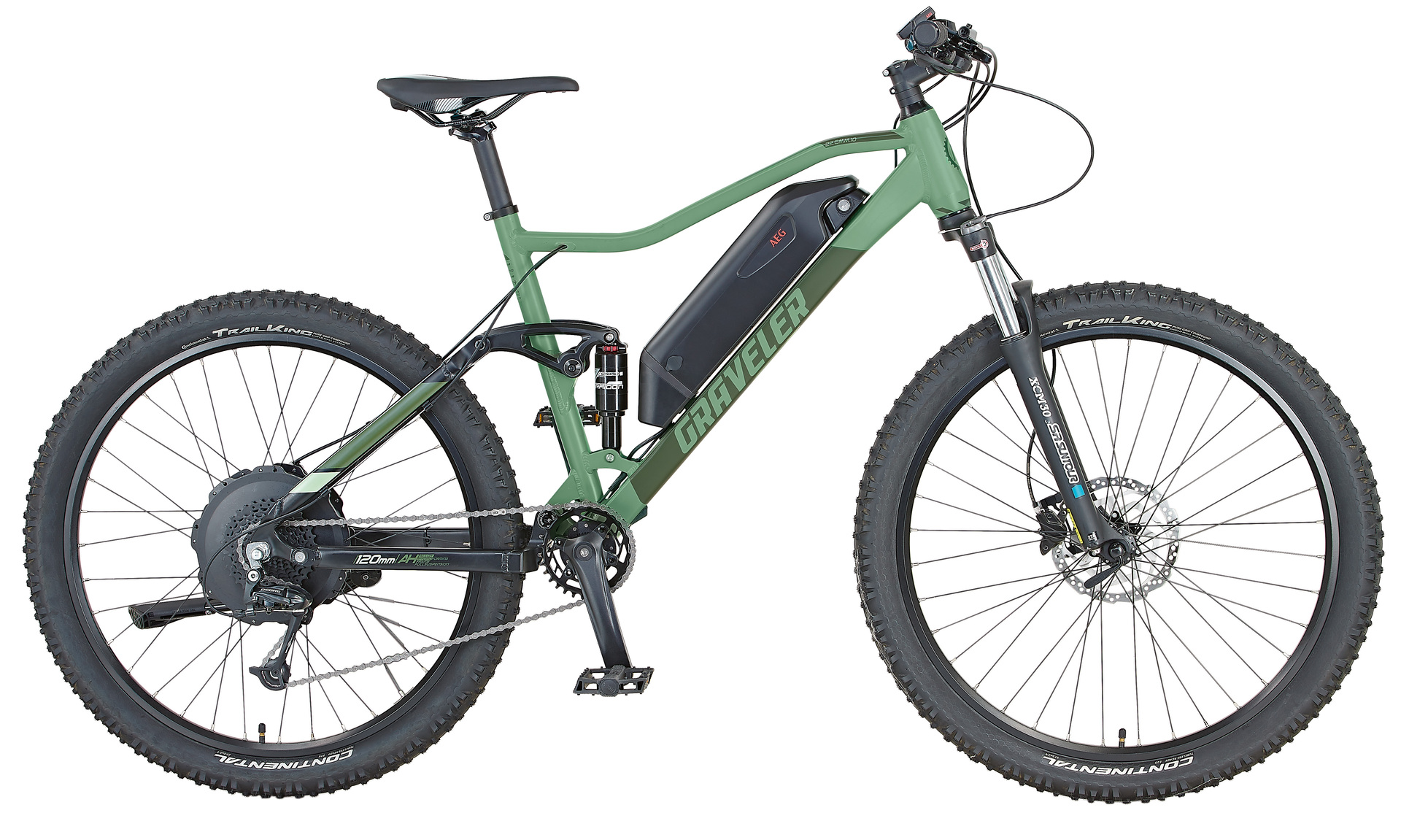 E-Mountainbike 27,5″ GRAVELER 22.EMM.10 AEG EasyDrive+