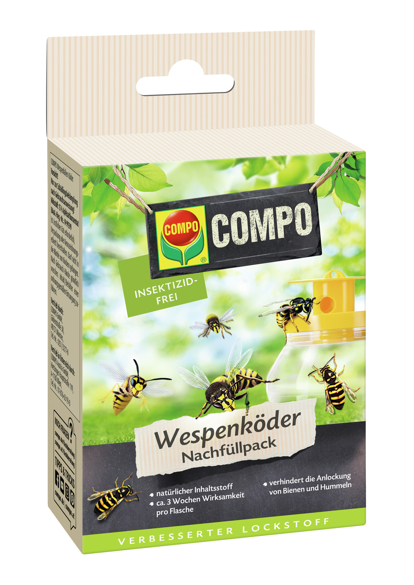 Bio Wespenfallen Köder, Nachfüllpack