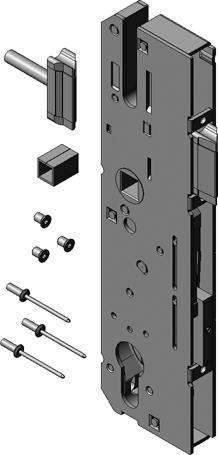 EDE Hauptschloss-Set PZ,E72,VK10,D55,