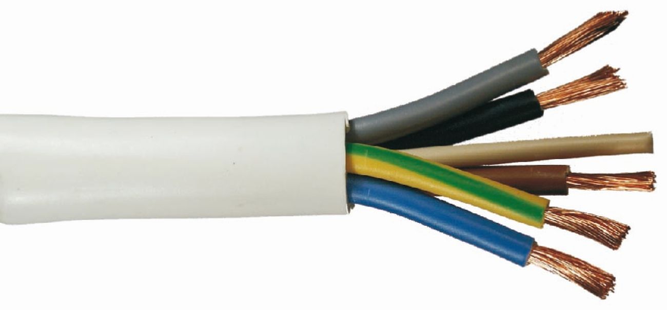 Herdanschlussleitung HAL H05VV-F 5G2,5mm² AE-AE