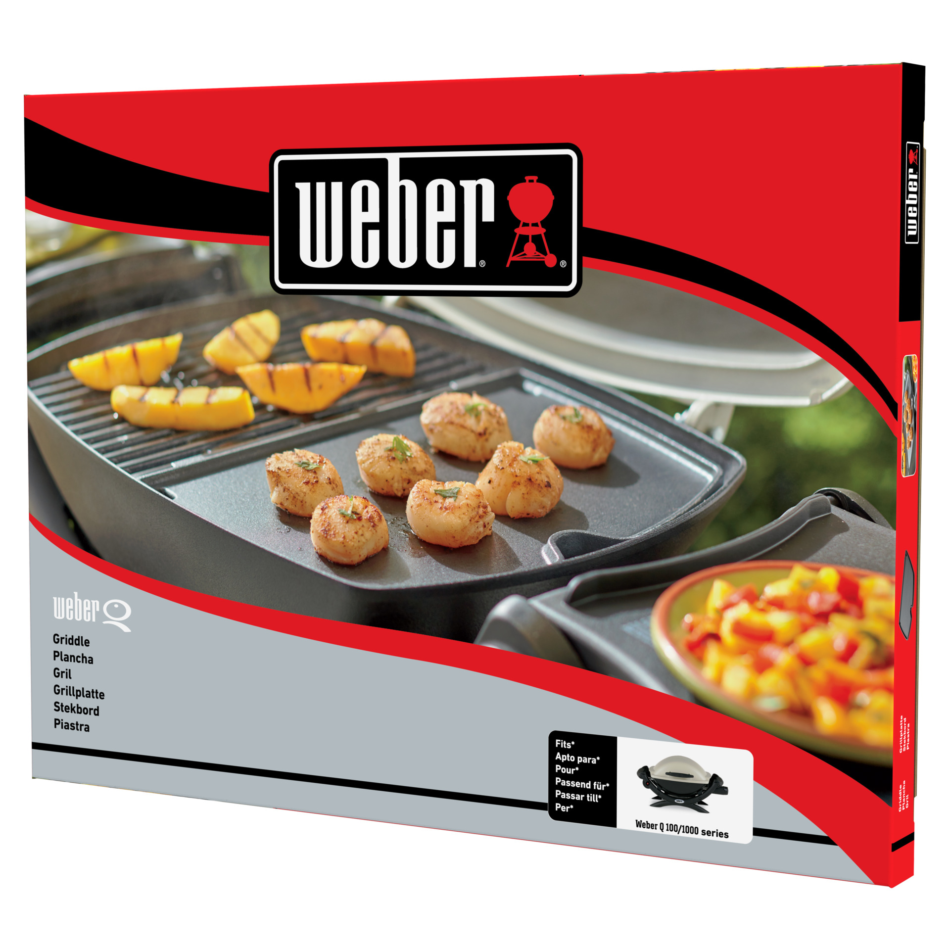 Grillplatte für Weber Q Serien