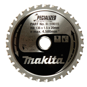 Makita SPECIALIZED Sägeblatt 136x20x30Z