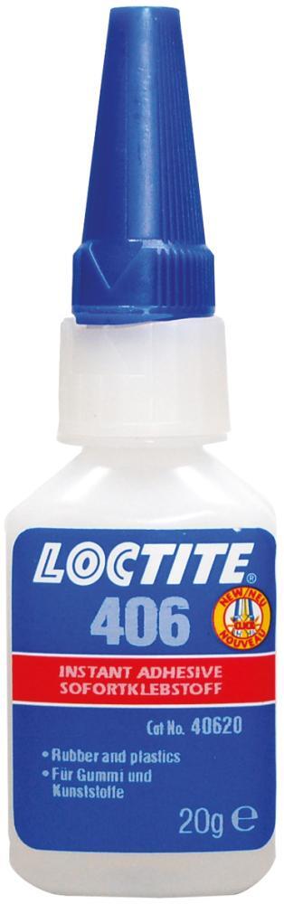 Sofortklebstoff LOCTITE 406 Flasche 20g Henkel