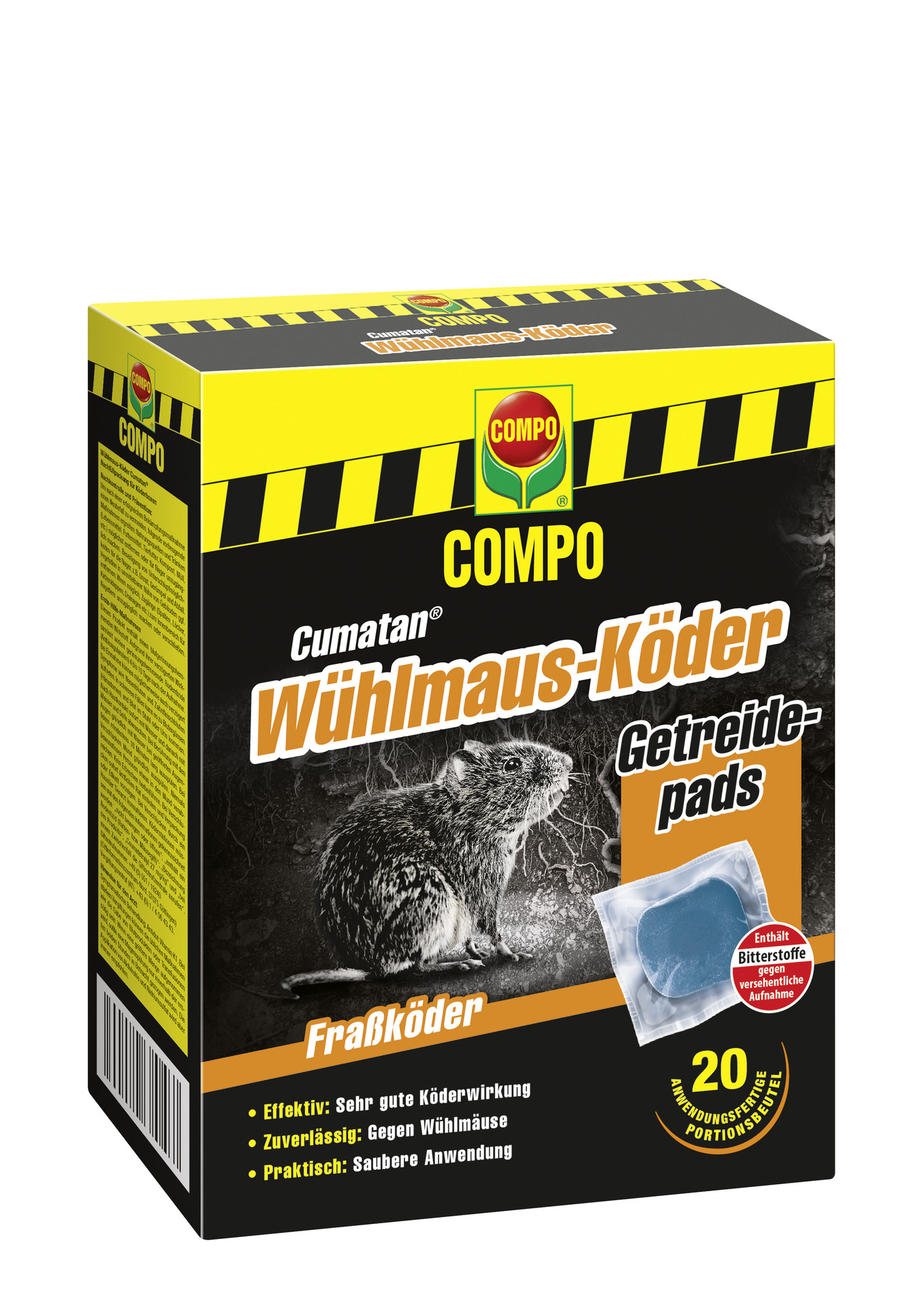 Compo GmbH Wühlmaus-Köder Cumatan 200 g