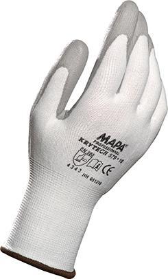 Handschuh Krytech 579 grau-weiss