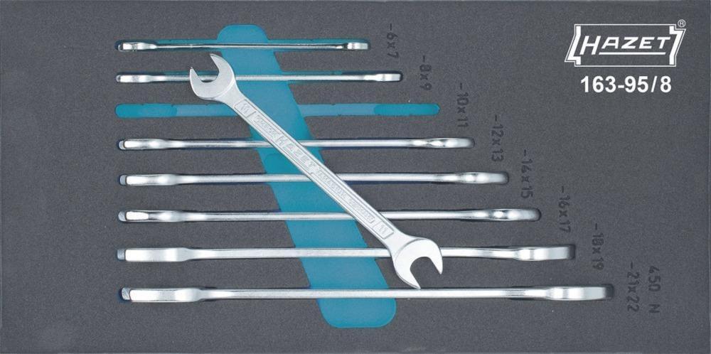 Werkzeugmodul 163-95/8 Doppelmaulschlüssel HAZET