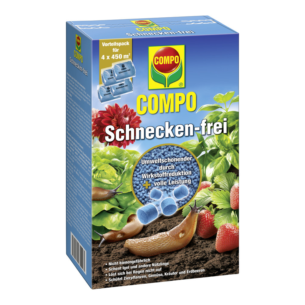 Compo GmbH Schneckenfrei 4×225 g